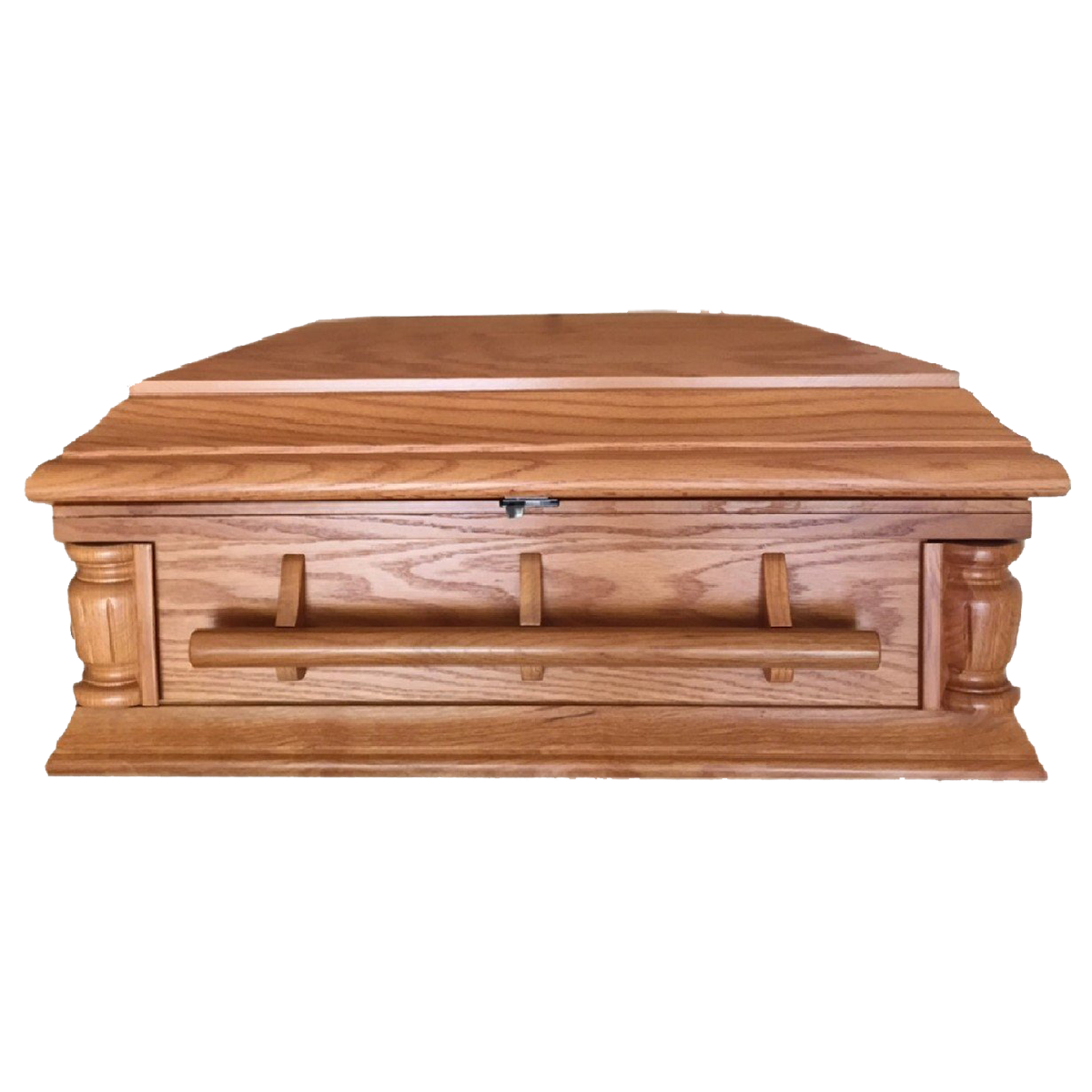 Oak infant casket